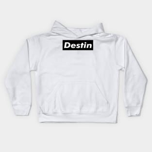 Destin Meat Brown Kids Hoodie